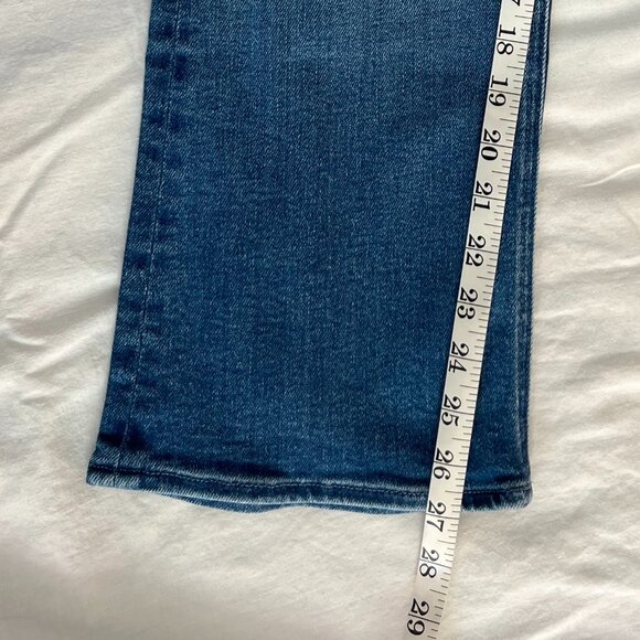 MOTHER Tripper Ankle Jeans Size 27 in Work Hard Play Hard - Picture 6 of 9